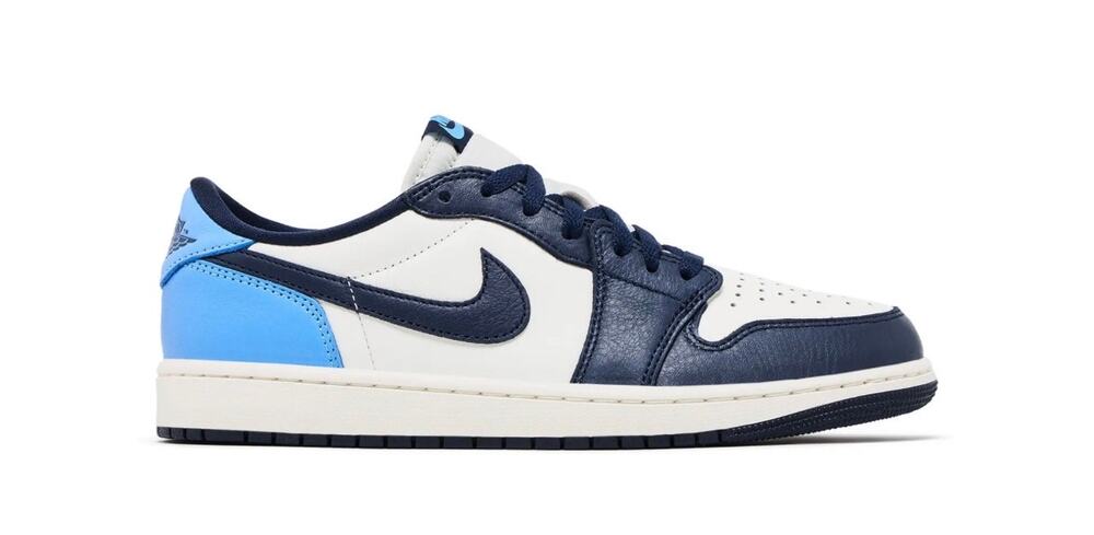 Air Jordan 1 Low "Obsidian UNC" 6.5 Youth Women’s Sz 8